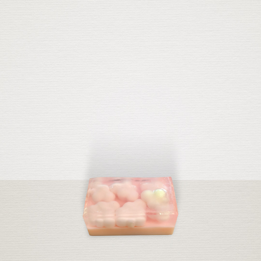 Soap Cloud Σετ Λιλά Με Βάση Μαύρη SOAP9023