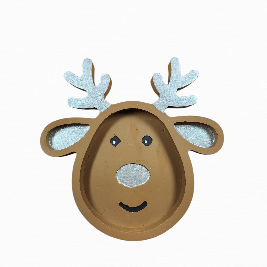 Δίσκος Τάρανδος Καφέ-Ασημί CHR2002