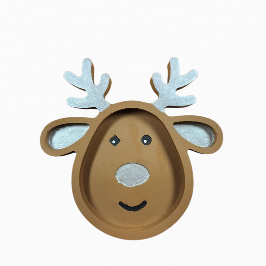 Δίσκος Τάρανδος Καφέ-Ασημί CHR2002