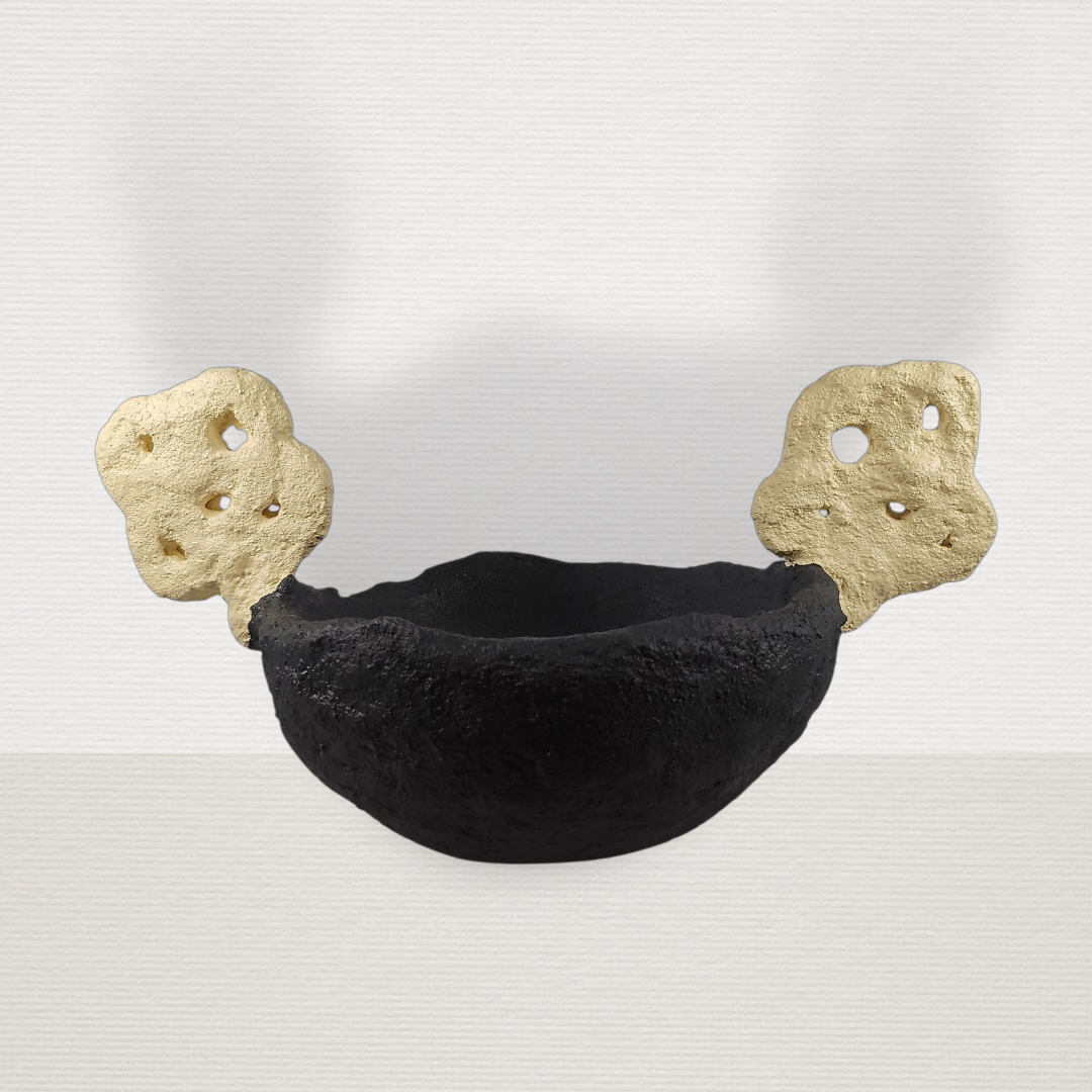 Μπολ Ώχρα-Ανθρακί ART7448