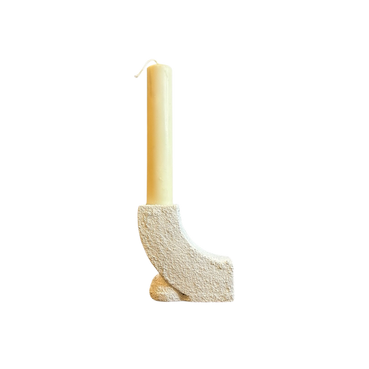 Κηροπήγιο "Simple White Curve" ART22215 ΔΕΣ ΤΟ ΣΤΟΝ ΧΩΡΟ ΣΟΥ ΜΕ AR