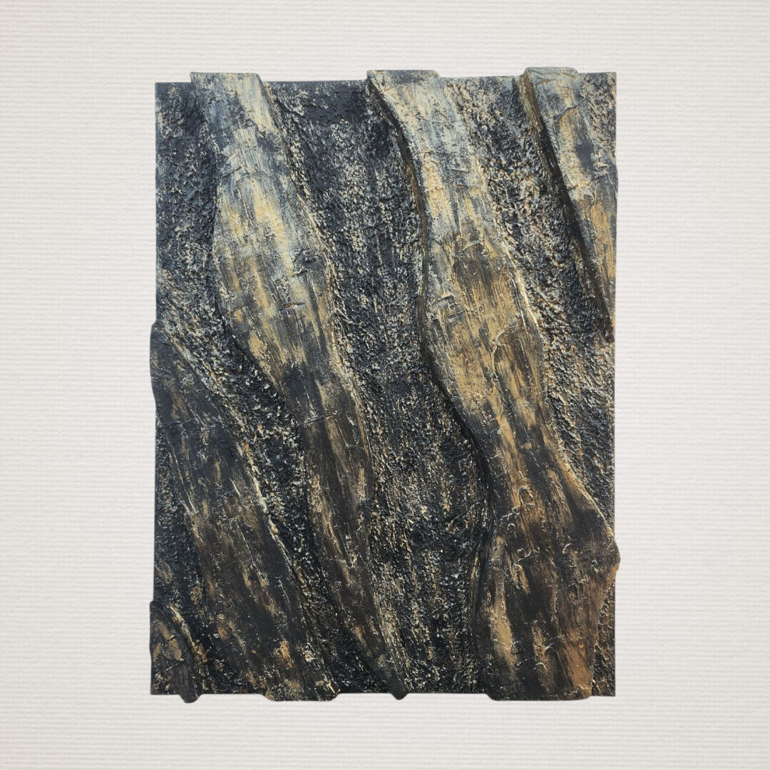 Πίνακας Σε Καμβά Textured Art "Contour Noir" ART7474