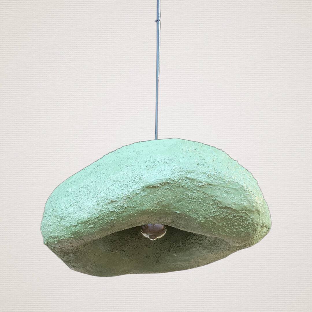 Φωτιστικό Γύψινο Οροφής Πράσινο LUM7431