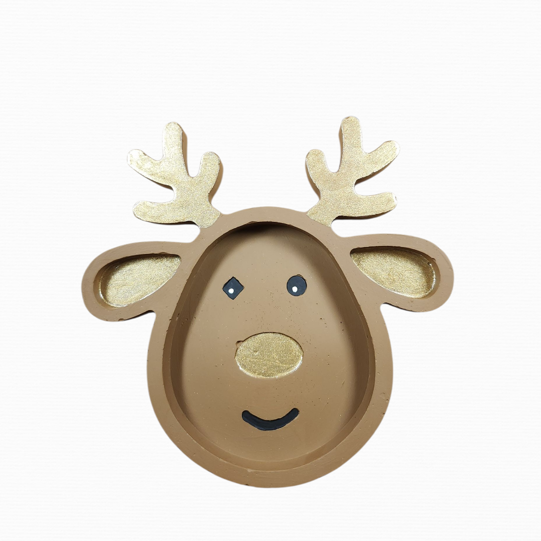 Δίσκος Τάρανδος Καφέ-Χρυσό CHR2001