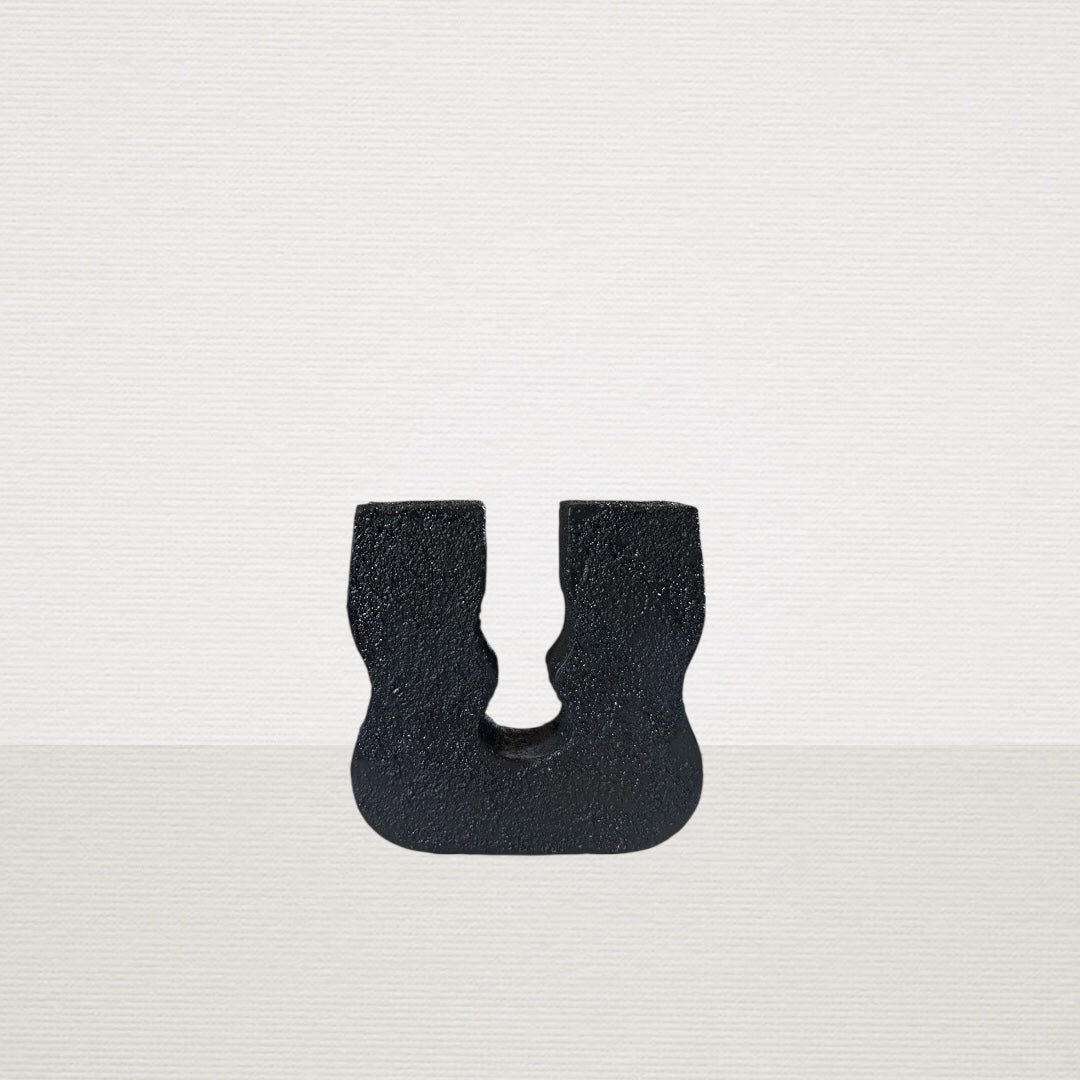 Κηροπήγιο "Simple Double Black" ART22218 ΔΕΣ ΤΟ ΣΤΟΝ ΧΩΡΟ ΣΟΥ ΜΕ AR